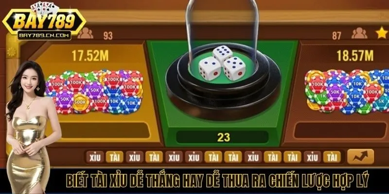 Biết tài xỉu dễ thắng hay dễ thua ra chiến lược hợp lý