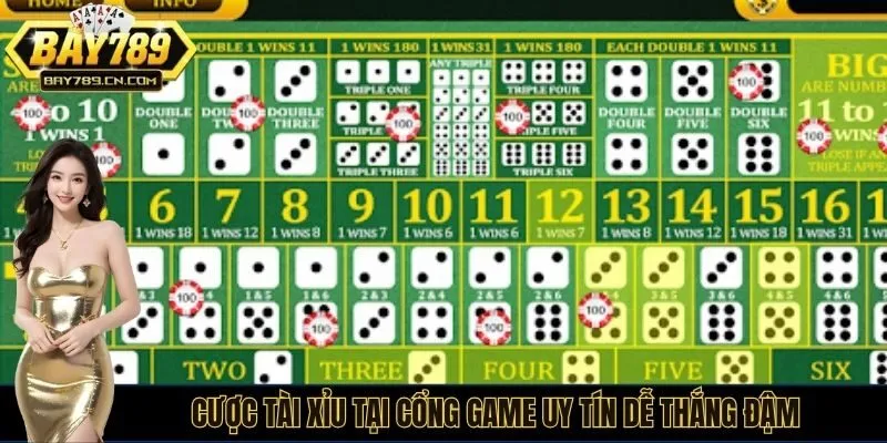 Cược Tài Xỉu tại cổng game uy tín dễ thắng đậm