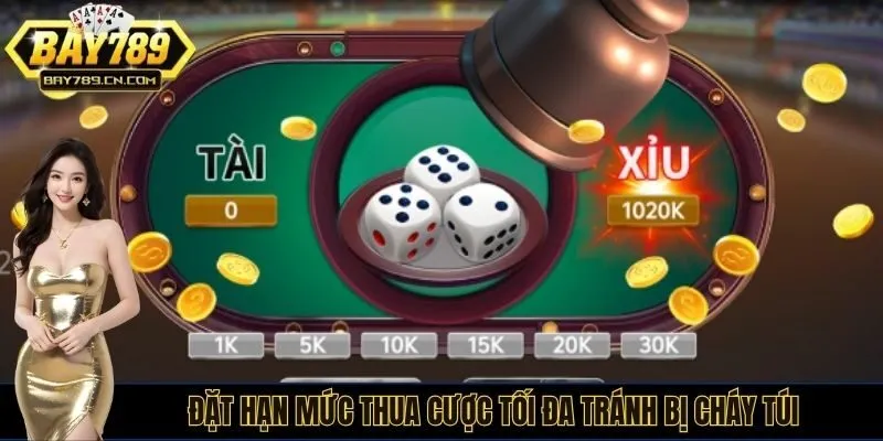 Đặt hạn mức thua cược tối đa tránh bị cháy túi