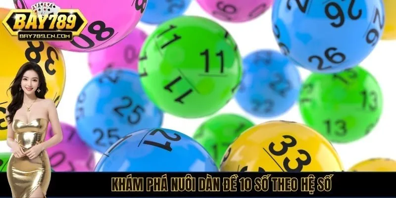 Khám phá nuôi dàn đề 10 số theo hệ số